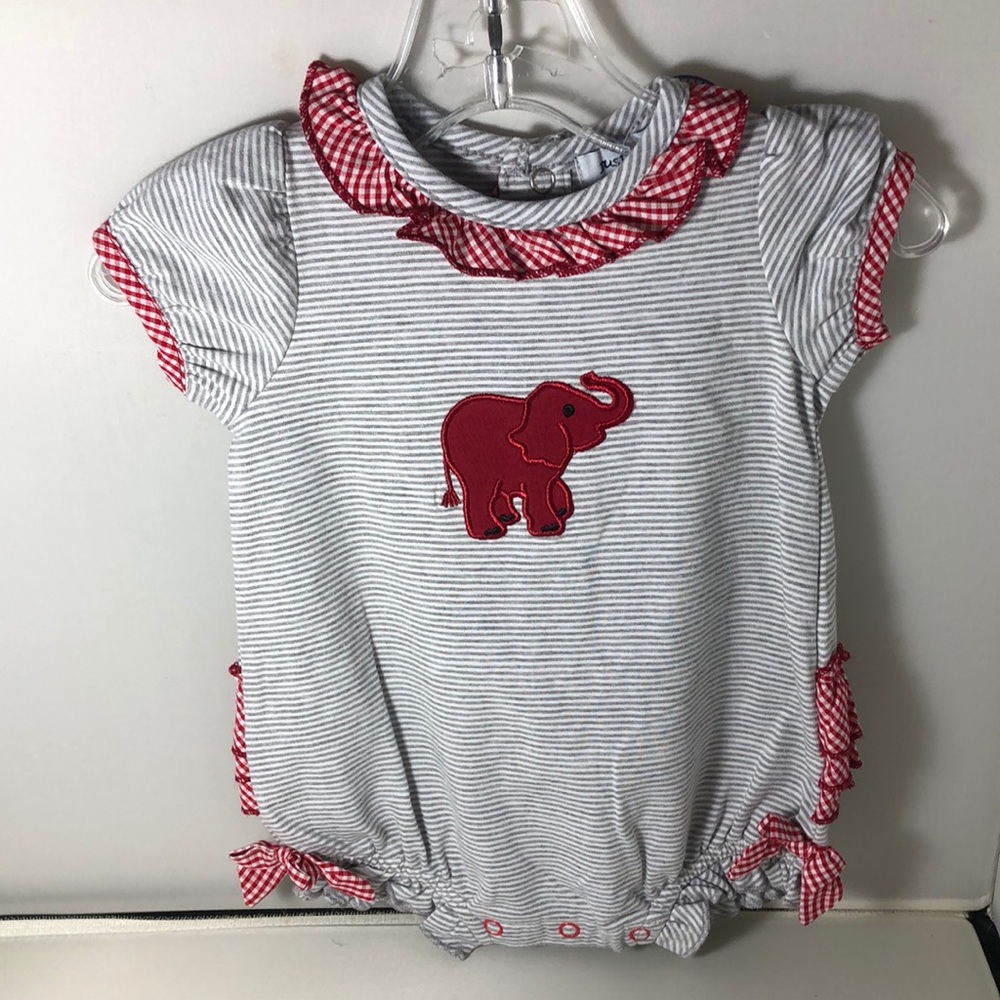 Elephant Applique Romper